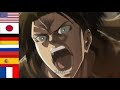 KENNY In 6 Languages Attack On Titan 2020