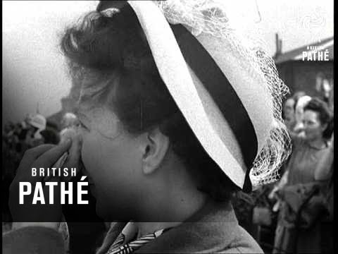 HMS London Comes Home From Yangtse (1949)