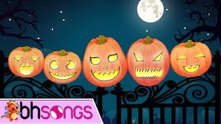 Five Little Pumpkins | Nursery Rhymes | Top Kids Songs [ Lyrics Music 4K ]