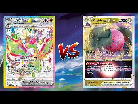 Pokemon TCG Live Flygon EX Mimikyu VS Regidrago VSTAR Ogerpon EX!!