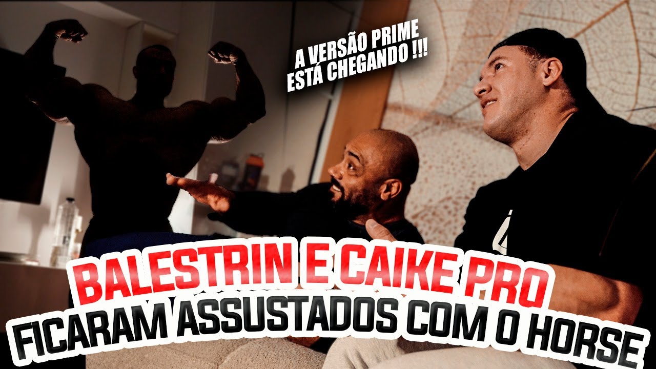 BALESTRIN E CAIKE PRO FICARAM ASSUSTADOS COM O SHAPE DO HORSE !!!