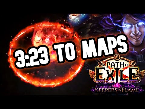 3:23 RF Elementalist to Maps - All Passives - PoE 3.27 Practice Run