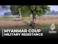 Myanmar fighting: Junta faces resistance three years after a coup