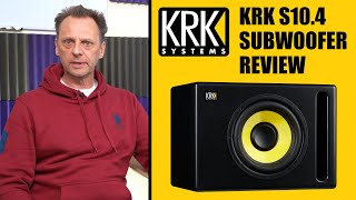 Video thumbnail for KRK S10.4 Subwoofer review by Tec Raven