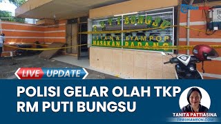 RM Puti Bungsu Diperiksa Polisi seusai Sajikan Nasi Padang Belatung, Etalase hingga Dapur Diperiksa