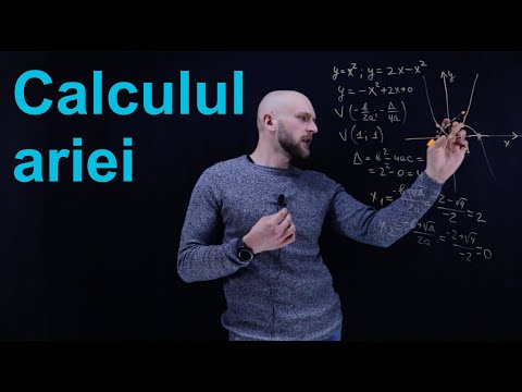 Calcularea ariei cu ajutorul integralei definite | Examen.md