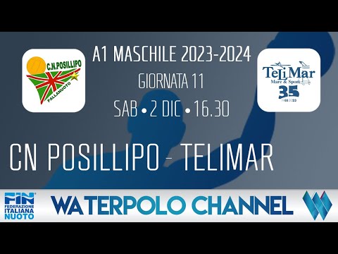 A1M 23/24 - 11ª Giornata:  CN Posillipo  -  Telimar