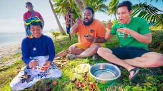 Trying Fiji’s EXOTIC SEAFOOD!! Catch and Cook in Kadavu Island, Fiji 🇫🇯 - YouTube
