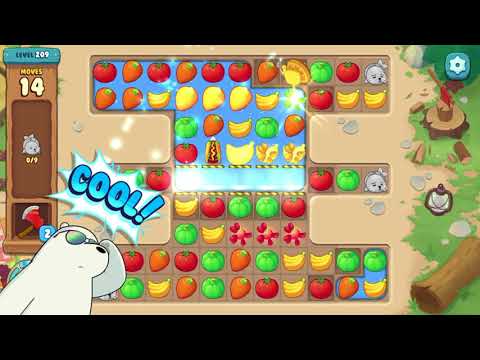 [위 베어 베어스 더 퍼즐] Level#209 공략