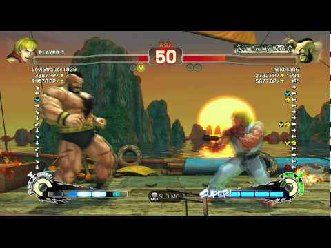 USFIV~ Ken (LeviStrauss1829) vs.  Zangief (nekosanG) HD