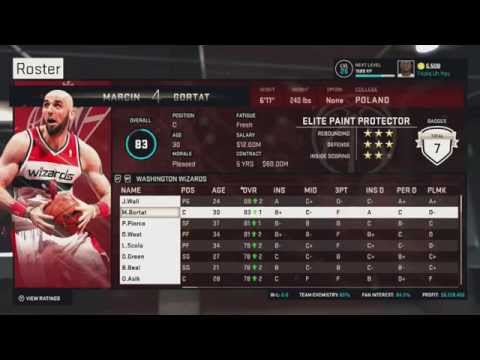 NBA 2K15 Washington Wizards MyGM Mode Episode 2 - Fixing the Bench