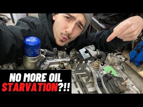 SUBARU STI KILLER B OIL PICKUP & BAFFLE INSTALL!