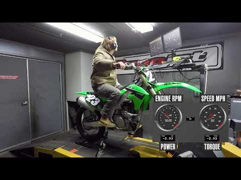 2023 Kawasaki KX250 Dyno Test