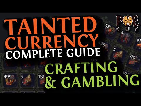 PoE 3.24 - TAINTED CURRENCY COMPLETE GUIDE // Straight to the point & with visual exemplification