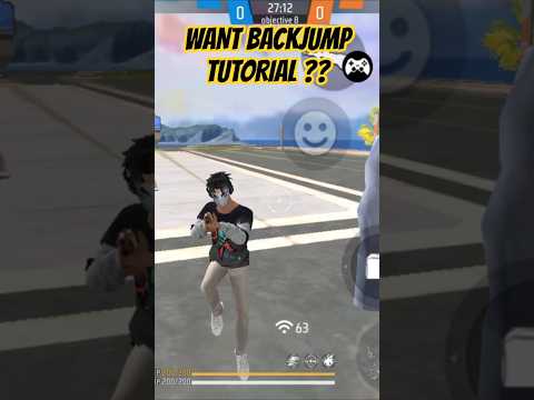BACKJUMP TUTORIAL 💀🤫#ajjubhai #totalgaming #shortfeed