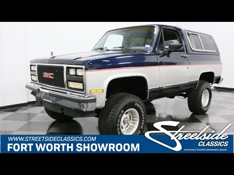 1990 GMC Jimmy (CC-1163000) for sale in Ft Worth, Texas
