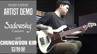 Video thumbnail for Sadowsky MetroLine 21-Fret Vintage J Bass Demo - 'Bristlemouth' by Bassist ‘김청운’ (Chungwoon Kim) by Music Force Official