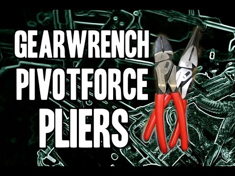 Gearwrench PivotForce Pliers