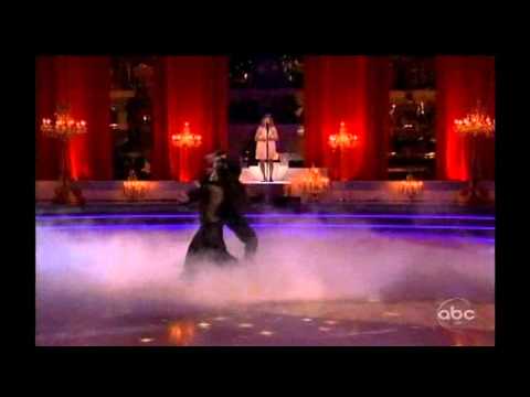 Jackie Evancho sings Dark Waltz as Karina Smirnoff and Tristan McManus dance