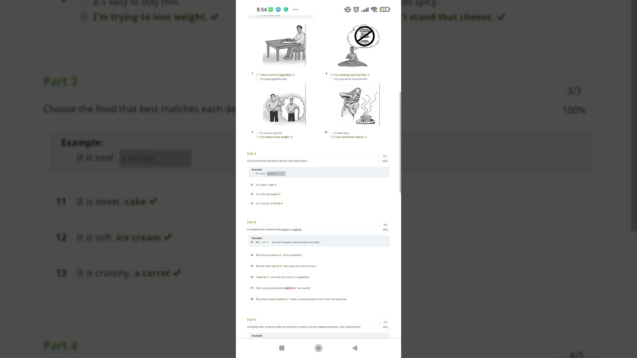 MyEnglishLab Toch Noch 2 Review test unit 6