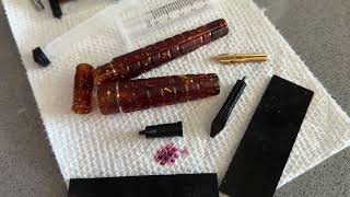 Disaster strikes with an exploding fountain pen!