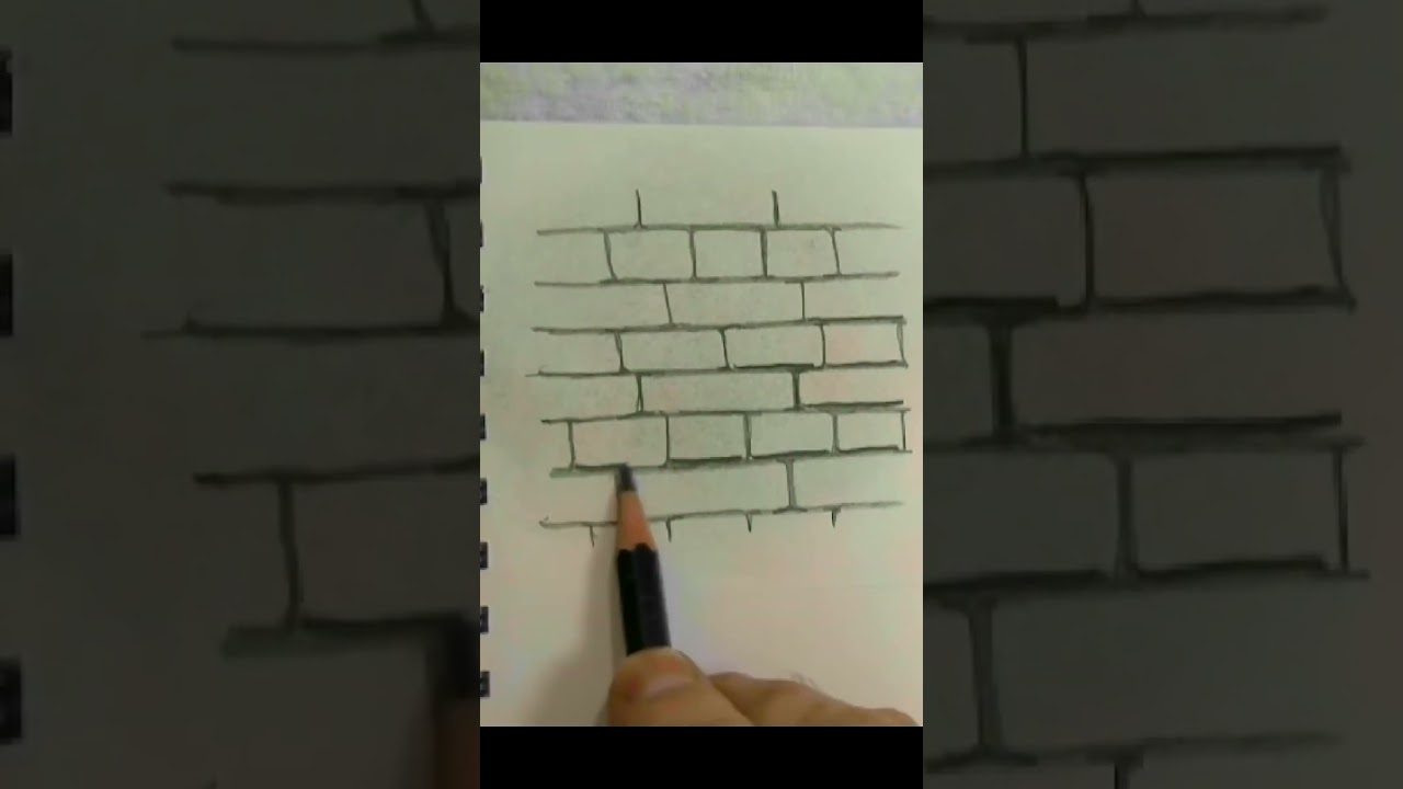Drawing Old Brick Walls
