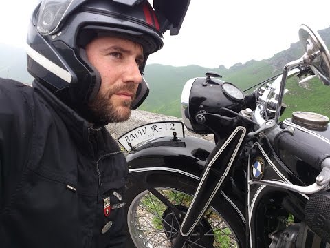 Motos clásicas de la ruta RUTA 9 VALLES Cantabria en 2012. 4 etapas de 400 km