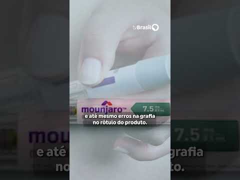 Anvisa determina apreensão de lotes falsificados do medicamento Mounjaro