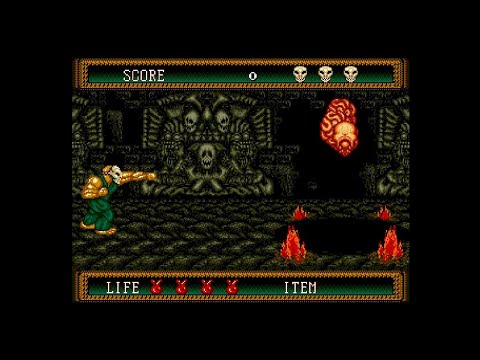 HeadSnake - Splatterhouse 2 Boss Battle