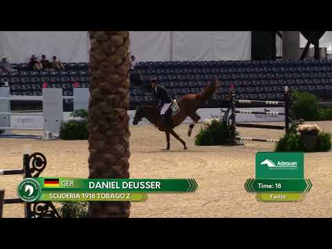 24.02.2022 CSI5* Wellington/USA: 75.000$ Runde 7 WEF Challenge Cup - 1. Daniel Deusser/Tobago Z