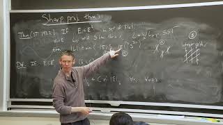 Lecture 22: Sharp Projection Theorems, Part 1: Introduction and Beck's Theorem.