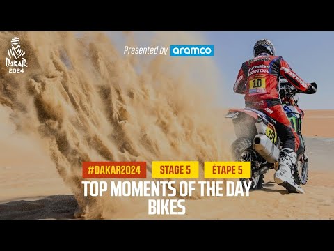 ダカールラリー2024 バイククラス ステージ5ハイライト動画