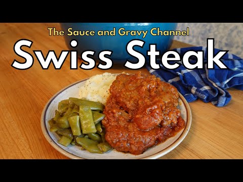 Calling all comfort foods fans… You’ve got to try this Swiss Steak with tomato and onion gravy!