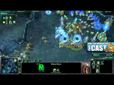 SC2 ROOT Challenge Finals: ROOT Minigun vs ROOT Kiwikaki Game 1