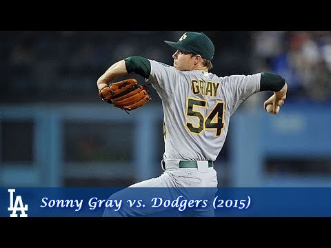 Oakland A's Pitching Performances Episode 7 - Sonny Gray vs. Dodgers (2015)