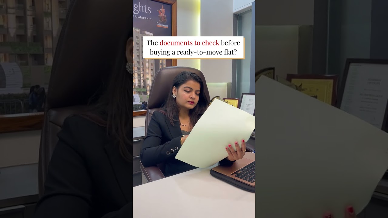 ✅ The documents to check before buying a ready-to-move flat?