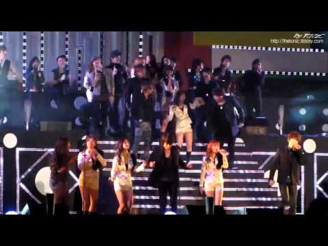 SM Town   Let's Go On A Trip @ 2009 Dream Concert Fancam