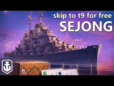 The 'Underrated' Pick - Sejong Free T9 Christmas 2025 (World of Warships)