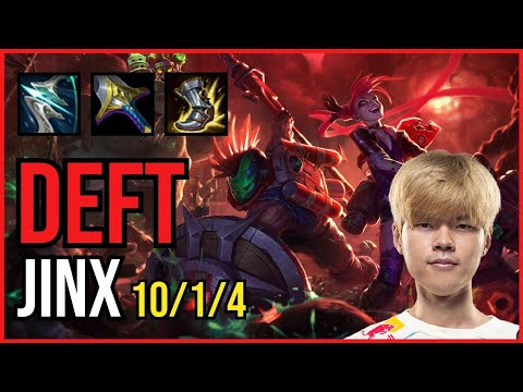 DEFT - JINX - KR Challenger - Patch 11.5 QUADRAKILL