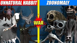 Unnatural Habitat vs Zoonomaly Turf War | SPORE