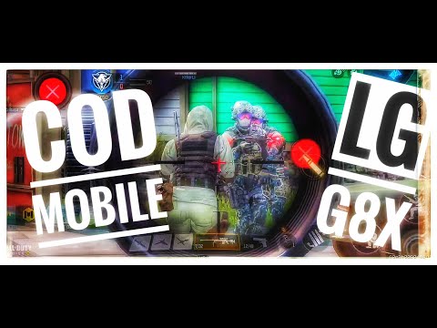 LG G8X ThinQ - Gaming Test Call of Duty Mobile 2022