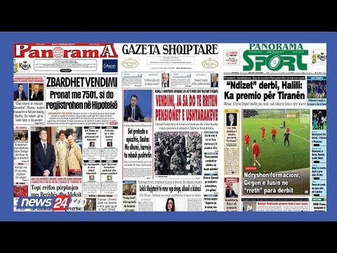 13 maj, 2019  "Shtypi i dites" në News24 - "Koha për t'u zgjuar" nga Bashkim Hoxha