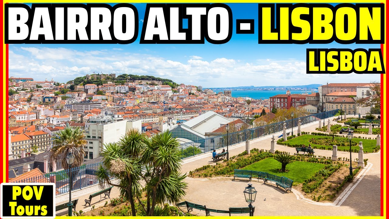 Embark on a walking tour at Bairro Alto District.