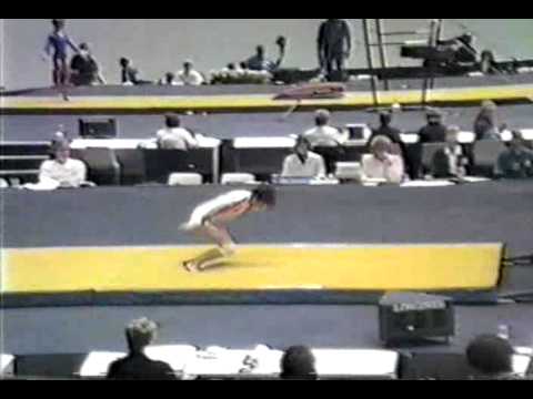 1st TO ROM Celestina Popa V1   1987 World Gymnastics Championships 9 825
