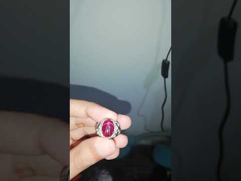 ruby star stone easy to check if it real 1 or not