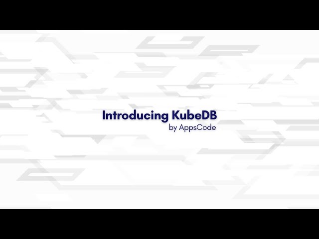 kubedb-youtube-intro