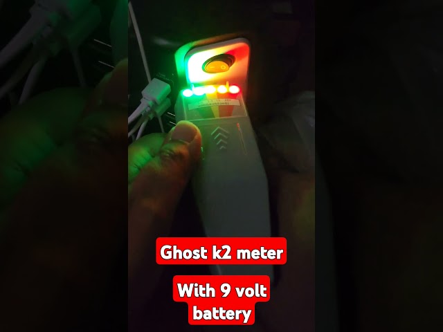 Vídeo relacionado con K2 EMF Medidor de Mano contra la Radiación 5 LED Ghost Hunting Detector, K2 EMF Meter Paranormal Equipment Tester 50Hz-20.000Hz