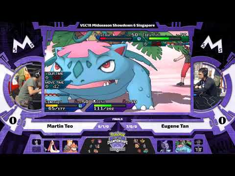 VGC18 MSS 6 Finals: Martin Teo vs Eugene Tan