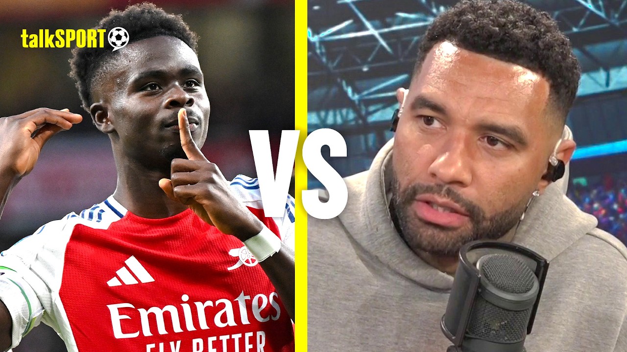 "HE'S NOT TOP FIVE!" Jermaine Pennant EXPLAINS why Bukayo Saka is NOT a top 5 winger in the world!