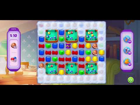 Homescapes Level 11875 夢幻家園 第11875關- No boosters